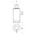 Nordic dispenser sapone da appoggio ceramica cromato codice prod: B93240CR-CBO product photo Foto1 XS2