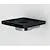 Porta sapone parete nero resina finitura cromata serie Miniq codice prod: B50010CR-RNE product photo Default XS2