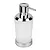 Road dispenser sapone da appoggio vetro satinato cromato codice prod: B93390CR-VAN product photo Default XS2