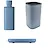 Set accessori ocean blue trenta mood porta sapone + bicchiere + dispenser codice prod: B30400C06+B30410C06+B93410C06 product photo Default XS2