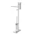 Square piantana con dispenser sapone, porta salviette, porta rotolo destra e porta scopino cromata codice prod: B99180CR product photo Default XS2
