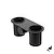 Dot mensola porta bicchieri nero opaco codice prod: EVDT501 product photo Default XS2