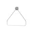 Ring portasalviette triangolare cromato/bianco codice prod: EVRGPSCRC product photo Default XS2