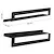 CLEO porta oggetti mensola 50 cm nero opaco codice prod: 000020191450000 product photo Foto1 XS2