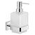 Elba dispenser sapone a parete cromato in vetro satinato codice prod: 0000A0811300000 product photo Default XS2