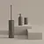 Elettra dispenser sapone da appoggio grigio lucido codice prod: 0000EE808100000 product photo Foto2 XS2