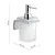 Il Giglio dispenser dosa sapone a parete cromato in vetro satinato codice prod: 0000A9811300000 product photo Foto1 XS2