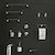 Il Giglio dispenser sapone a parete cromato in vetro satinato codice prod: 0000A9811300000 product photo Foto3 XS2