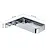 Il Giglio porta oggetti doccia angolare con appendini rettangolare cromato codice prod: 0000A9191300000 product photo Foto1 XS2