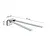 Il Giglio porta salviette 35 cm cm a snodo cromato codice prod: 0000A9231300000 product photo Foto1 XS2