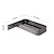 Il giglio portaoggetti rettangolare doccia con appendini ad angolo grigio lucido codice prod: 0000A9198100000 product photo Foto1 XS2