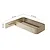 Il giglio portaoggetti rettangolare doccia con appendini ad angolo oro opaco codice prod: 0000A9198800000 product photo Foto1 XS2