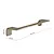Il giglio portasalviette 35 cm oro opaco codice prod: 0000A9218835000 product photo Foto1 XS2