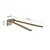 Il giglio portasalviette a snodo 60 cm oro opaco codice prod: 0000A9238800000 product photo Foto1 XS2