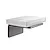 Il giglio portasapone a parete grigio lucido codice prod: 0000A9118100000 product photo Default XS2