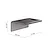 Il giglio portasapone inamovibile a parete grigio lucido codice prod: 0000A9128100000 product photo Foto1 XS2