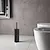 JACK portascopino da terra con ciuffo in setole nero opaco codice prod: 000013341400000 product photo Default XS2
