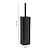 JACK portascopino da terra con ciuffo in setole nero opaco codice prod: 000013341400000 product photo Foto1 XS2