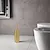 JACK portascopino da terra con ciuffo in setole oro spazzolato codice prod: 000013348800000 product photo Default XS2