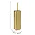 JACK portascopino da terra con ciuffo in setole oro spazzolato codice prod: 000013348800000 product photo Foto2 XS2