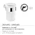 Pirenei bicchiere portaspazzolini cromato con vetro satinato codice prod: 0000PI101300000 product photo Foto6 XS2