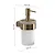 Pirenei dispenser sapone a parete oro opaco e vetro satinato codice prod: 0000PI818800000 product photo Foto1 XS2