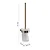 Pirenei porta scopino a parete oro opaco e vetro satinato codice prod: 0000PI3388000 product photo Foto1 XS2