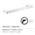 Pirenei portasalviette 35cm a parete cromato codice prod: 0000PI211335000 product photo Foto1 XS2