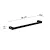 Pirenei portasalviette 45cm a parete nero opaco codice prod: 0000PI211445000 product photo Foto1 XS2