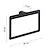 Pirenei portasalviette a parete nero opaco codice prod: 0000PI701400000 product photo Foto1 XS2