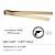 Pirenei portasalviette doppio snodo a parete oro opaco codice prod: 0000PI238800000 product photo Foto1 XS2