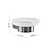 Pirenei portasapone cromato spazzolato con contenitore  in vetro satinato codice prod: 0000PI113800000 product photo Foto1 XS2