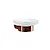 Pirenei portasapone oro rosa con contenitore  in vetro satinato codice prod: 0000PI118200000 product photo Default XS2