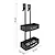 Poeseidon porta oggetti doccia rettangolare nero opaco codice prod: 77191400000 product photo Foto1 XS2