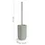 Ylenia porta scopino da appoggio verde opaco codice prod: 0000YL330700000 product photo Foto1 XS2