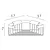 Hotellerie a0449h cestino angolare cromato codice prod: A0449HCR product photo Foto1 XS2