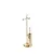 Elite piantana con porta scopino metallo oro codice prod: 000EL2016 product photo Default XS2