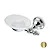 Elite porta sapone a parete vetro satinato supporto oro codice prod: 000EL0916 product photo Default XS2