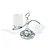 Elite porta sapone con bicchiere da appoggio base cromata codice prod: 000EL1508 product photo Default XS2