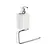 Gea anello porta salviette con dispenser a parete cromato codice prod: 000GE79D08 product photo Default XS2