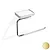 Gea anello porta salviette con porta sapone a parete oro opaco codice prod: 000GE7918 product photo Default XS2