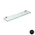 Gea mensola 13x60 in vetro supporti nero satinato codice prod: 000GE0457 product photo Default XS2