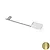 Gea porta salviette con porta sapone 45 cm a parete oro codice prod: 000GE6916 product photo Default XS2