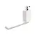 Living porta salviette con dispenser sapone in ceramica a parete cromato codice prod: 000LV69D08 product photo Default XS2