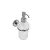Liz dispenser sapone vetro satinato a parete pompetta cromata codice prod: 000LZ30V08 product photo Default XS2