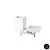 Urania porta sapone con bicchiere a parete base nera codice prod: 000U1423 product photo Default XS2