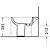 D-code bidet 35,0x54,0 1 foro codice prod: 2238100000 product photo Foto1 XS2