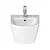 D-neo bidet sospeso 540 mm 1 foro con troppopieno bianco codice prod: 2294150000 product photo Foto5 XS2