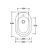 M2 bidet 55 1 foro a pavimento 35x55 bianco codice prod: 5217 product photo Foto1 XS2