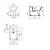 I.Life A bidet a terra universale bianco lucido codice prod: T464101 product photo Foto4 XS2